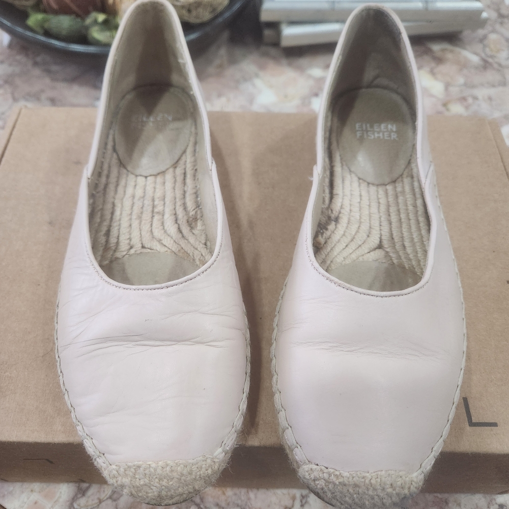 Eileen Fisher Women's Light Pink Espadrilles